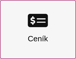 vloženie cenníka na stránku